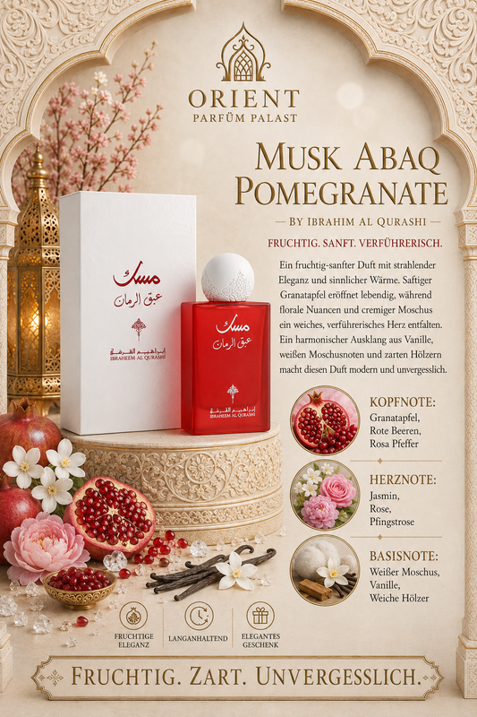 Ibraq Musk Abaq Pomegranate 75ml