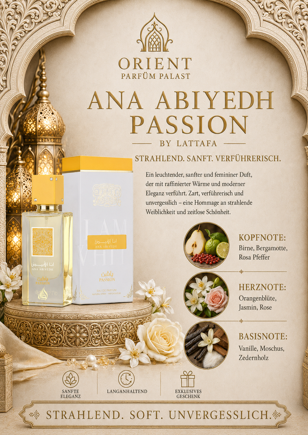 Lattafa Ana Abiyedh Passion