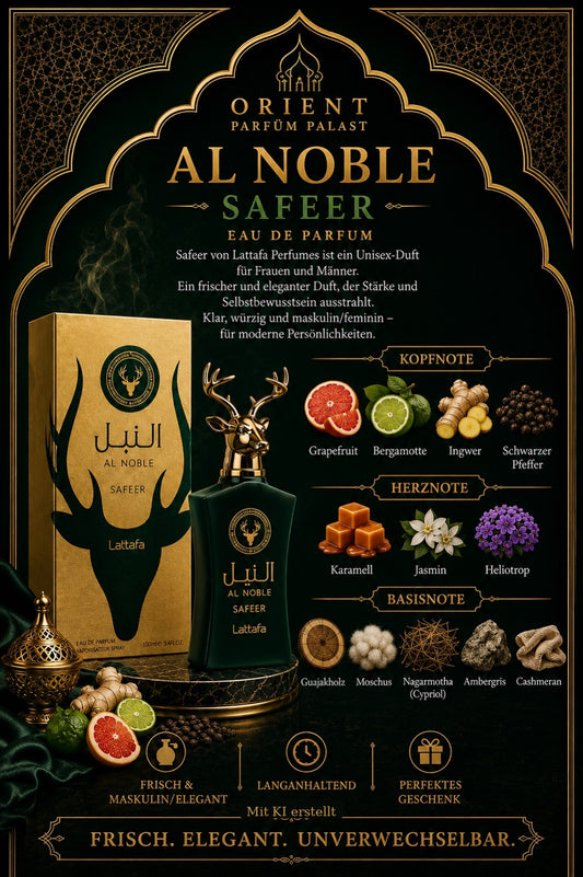 Lattafa Al Noble Safeer 100ml