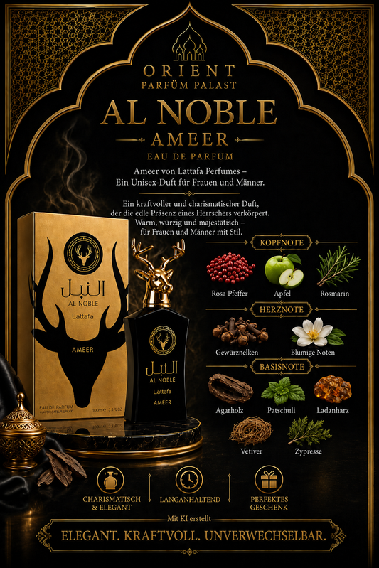Lattafa Al Noble Ameer 100ml