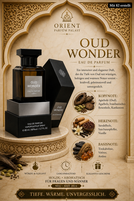 Fragrance World Oud Wonder 80ml