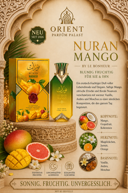 Le Bonheur Nuran Mango 100ml