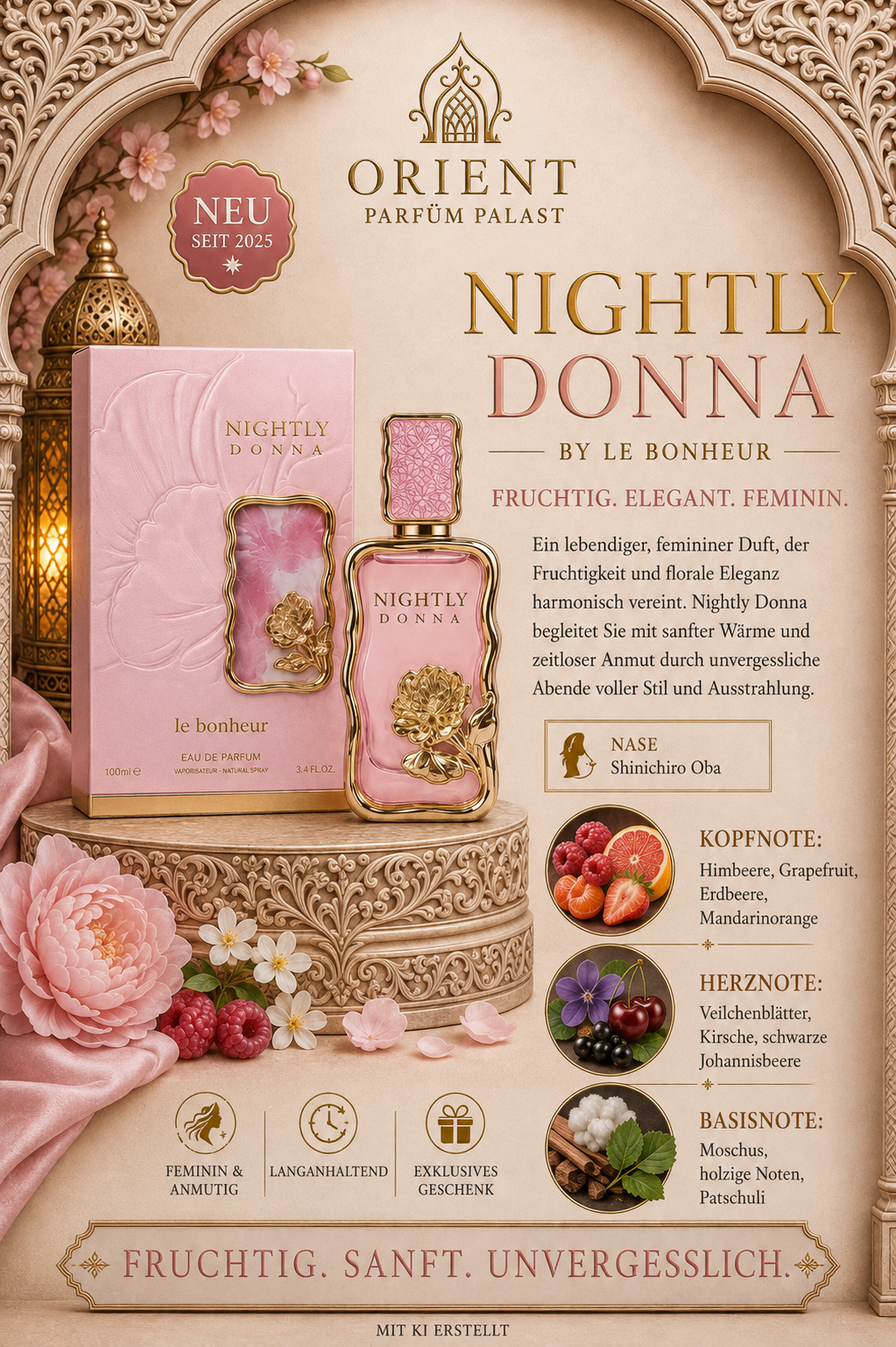 Le Bonheur Nightly Donna 100ml