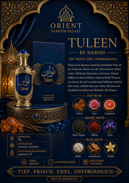 Hamidi Tuleen 20ml Concentraited Perfume Oil