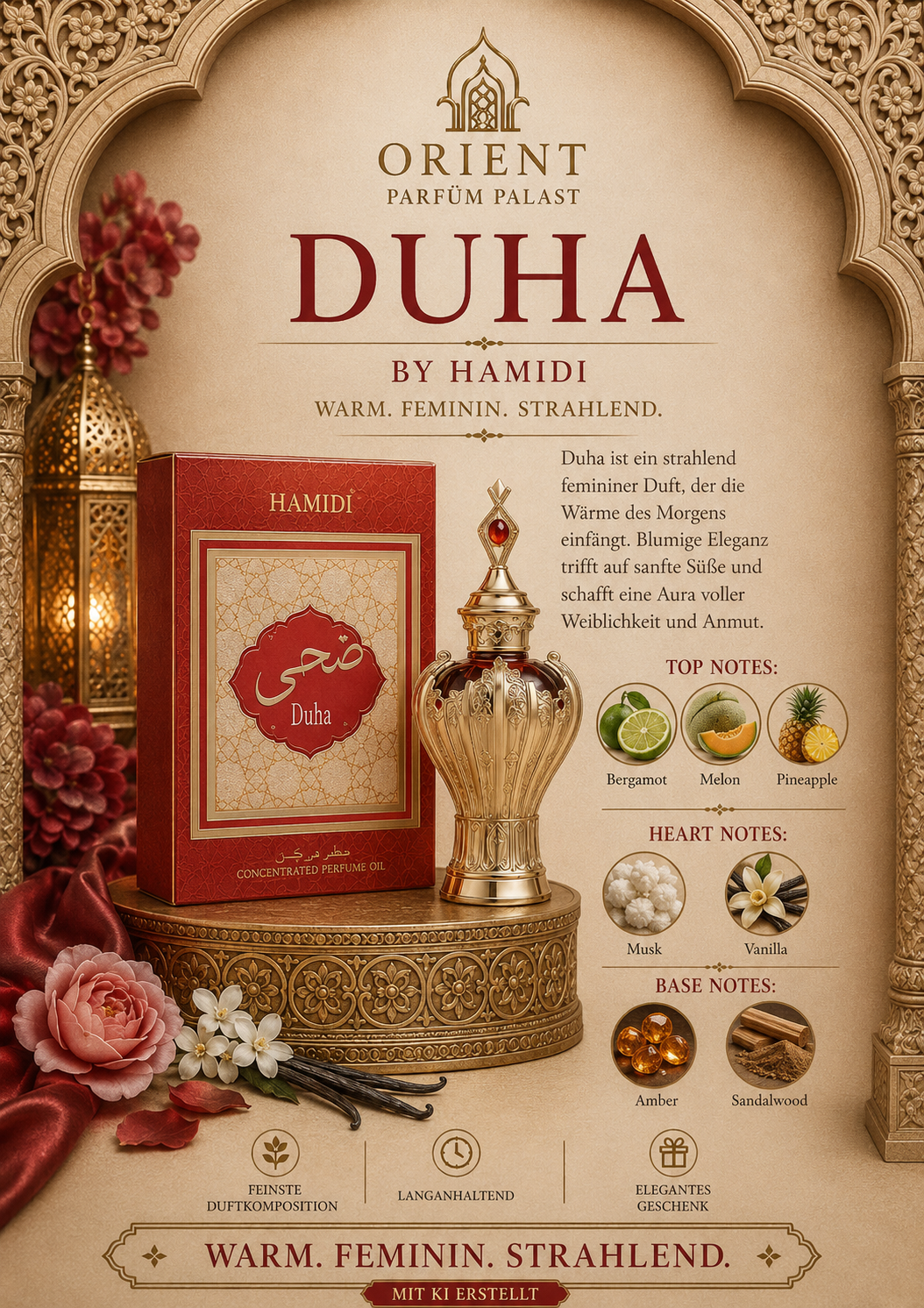 Hamidi Duha 20ml Concentraited Perfume Oil