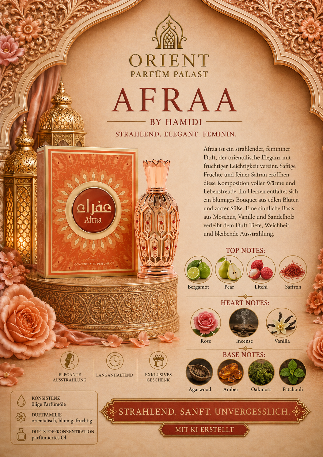 Hamidi Afraa 20ml Concentraited Perfume Oil