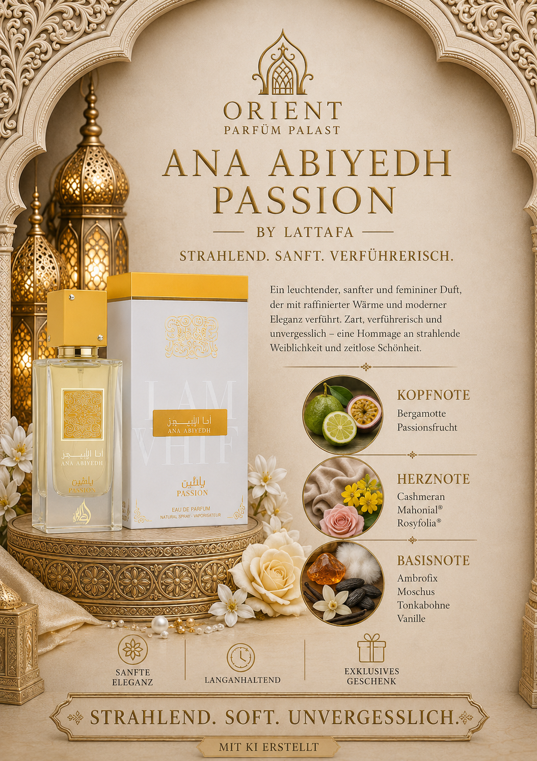 Lattafa Ana Abiyedh Passion