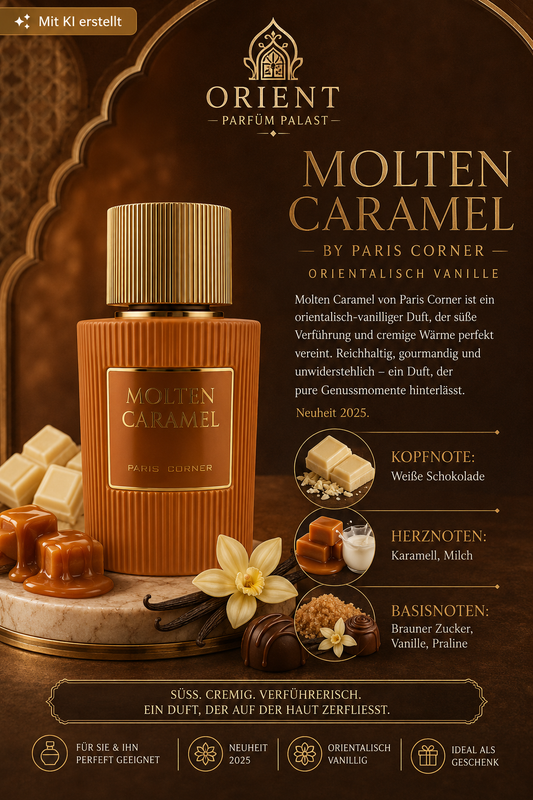 Paris Corner Molten Caramel 100ml