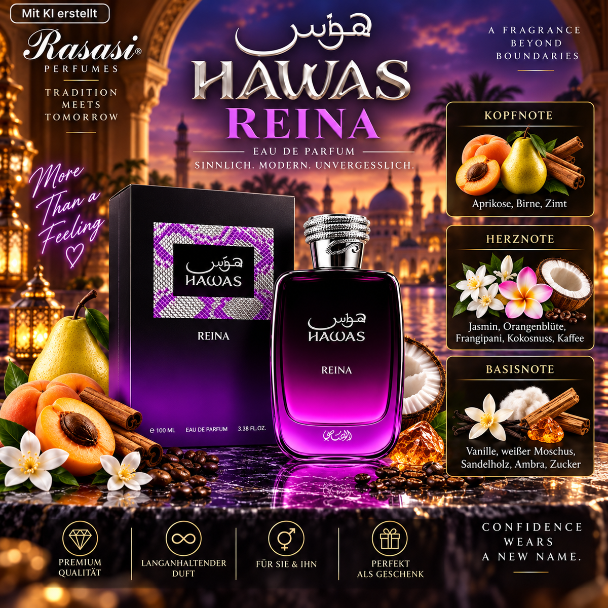 Rasasi Hawas Reina 100ml