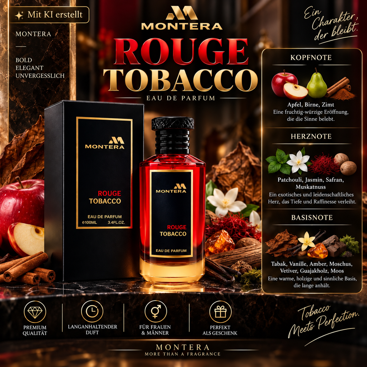 Fragrance World Tobacco Rouge 100ml